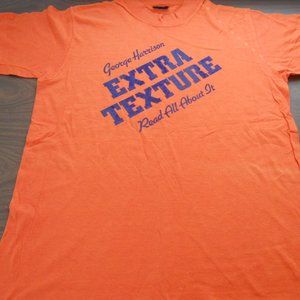 George Harrison 1975 t shirt - Extra Texture Read All About It - NEW condition